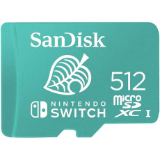 SanDisk MicroSDXC karta 512GB pro Nintendo Switch