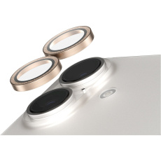 PanzerGlass® SAFE Camera Apple iPhone 16/16 Plus třpytivě zlaté HoOps™