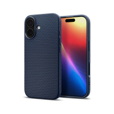 Spigen Liquid Air kryt iPhone 17 navy blue