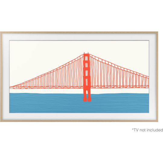 Samsung výměnný rám pro Frame TV 55" dřevěný