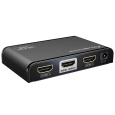 PREMIUMCORD HDMI 2.0 splitter 1-2 porty, 4K x 2K/60Hz, FULL HD, 3D, černý