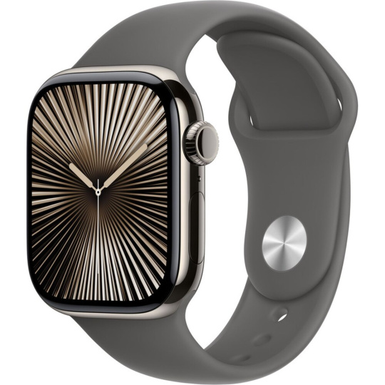 Apple Watch 41/40/38mm skálově šedý sportovní řemínek M/L