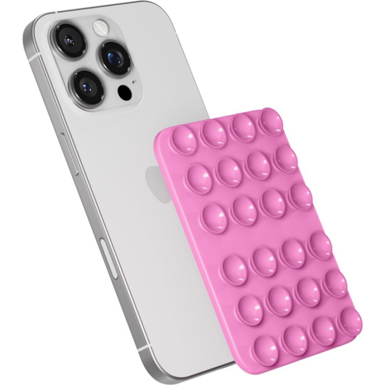 iWant Mag+ přísavný držák na telefon růžový