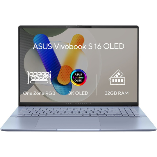 ASUS Vivobook S 16 OLED (S5606CA-OLED142W) modrý