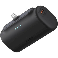 Baseus Compact IP powerbanka 5000mAh 20W s konktorem Lightning černá