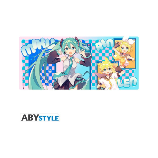 Herní podložka Abysse Corp Hatsune Miku - Miku & Friends XXL Herní podložka Abysse Corp Hatsune Miku - Miku & Friends XXL