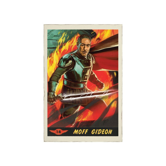 Plakát Star Wars: The Mandalorian - Moff Gideon Card (262)