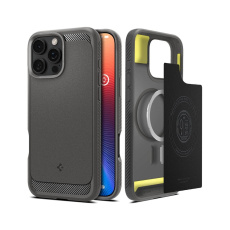 Spigen Rugged Armor MagSafe kryt iPhone 16 Pro Max gray