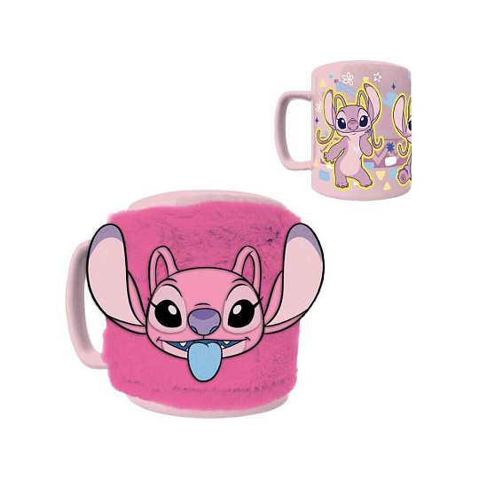 Hrnek s návlekem Pyramid International Lilo a Stitch - Angel 440 ml Hrnek s návlekem Pyramid International Lilo a Stitch - Angel 440 ml