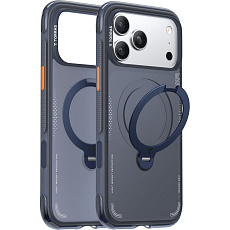 Torras Ostand Q3 Air MagSafe kryt iPhone 17 Pro midnight blue