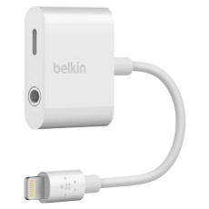 Belkin RockStar 3,5mm Audio + Charge adaptér bílý