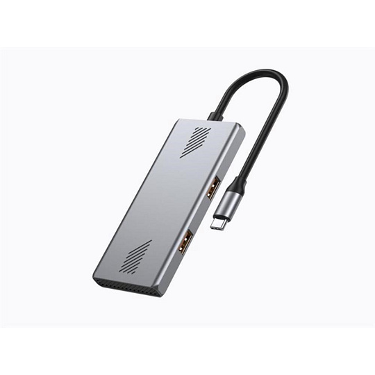 GEMBIRD hub, 4-port USB-A + USB-C 3.2 (Gen 2), Type-C