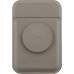 UNIQ FLIXA MagSafe stojánek s gripem a se sloty pro platební kartu šedý