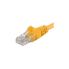 PremiumCord Patch kabel UTP RJ45-RJ45 level 5e žlutý 2m