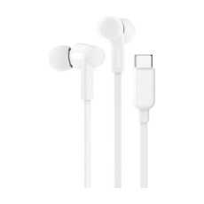 Belkin SOUNDFORM™ USB-C sluchátka s nastavitelným omezovačem hlasitosti bílá Belkin SOUNDFORM™ USB-C sluchátka s nastavitelným omezovačem hlasitosti bílá