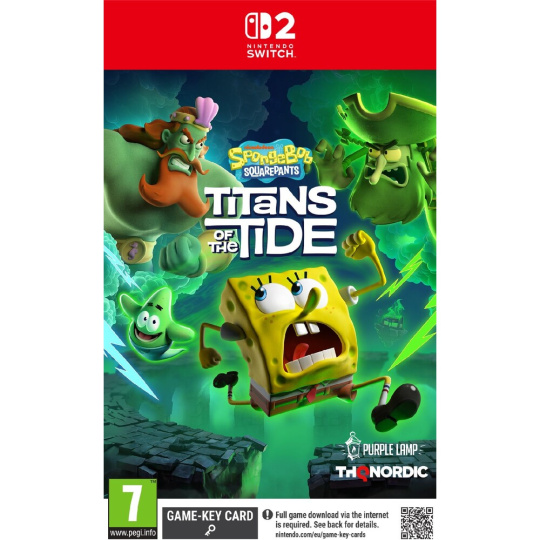 SpongeBob SquarePants: Titans of the Tide (Game-key card) (Switch 2) SpongeBob SquarePants: Titans of the Tide (Game-key card) (Switch 2)