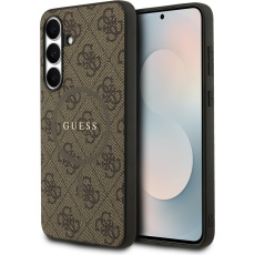 Guess PU Leather 4G Colored Ring MagSafe Zadní Kryt pro Samsung Galaxy S25 FE hnědý Guess PU Leather 4G Colored Ring MagSafe Zadní Kryt pro Samsung Galaxy S25 FE hnědý