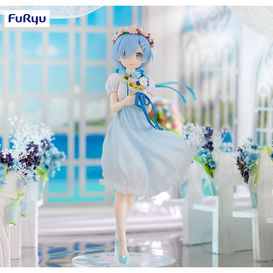 Figurka Furyu Re:Zero Starting Life in Another World Trio-Try-iT - Rem Bridesmaid 21 cm 