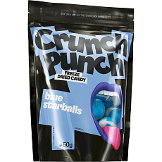 Mrazem sušené bonbony Crunch Punch - Blue Starballs 50 g