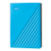 WD My Passport Portable 4TB, Externí HDD, USB 3.0, modrá