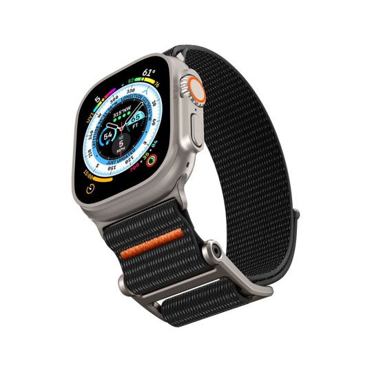 Spigen DuraPro Flex Ultra řemínek Apple Watch 49/46/45/44/42mm černý