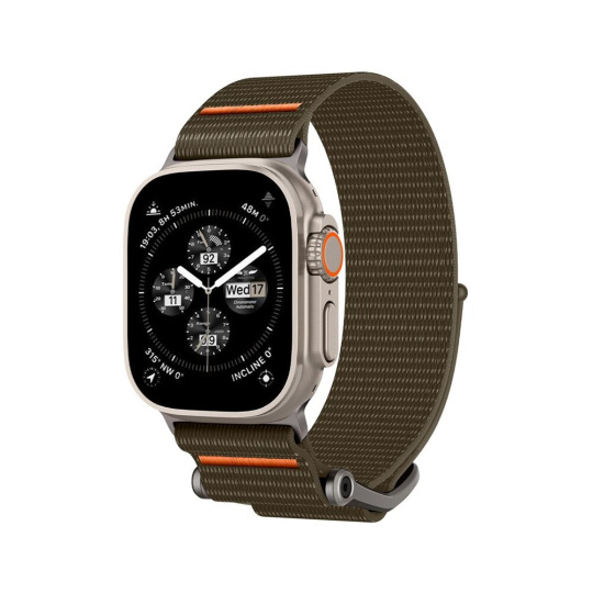 Spigen DuraPro Flex Ultra Band řemínek Apple Watch 49/45/44/42mm zelený