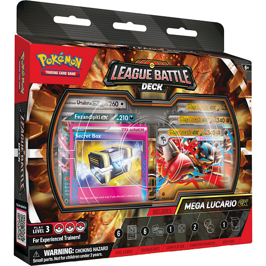 Pokémon TCG: Mega Lucario ex League Battle Deck Pokémon TCG: Mega Lucario ex League Battle Deck