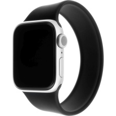 FIXED provlékací silikonový řemínek Apple Watch 42/44/45mm XL černý