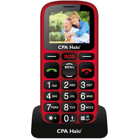 CPA Halo Easy senior červený