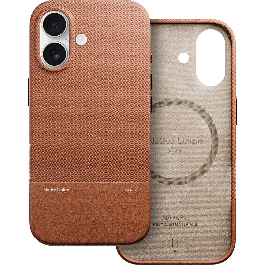 Native Union (RE)Classic MagSafe kryt z recyklovaného materiálu iPhone 17 tan
