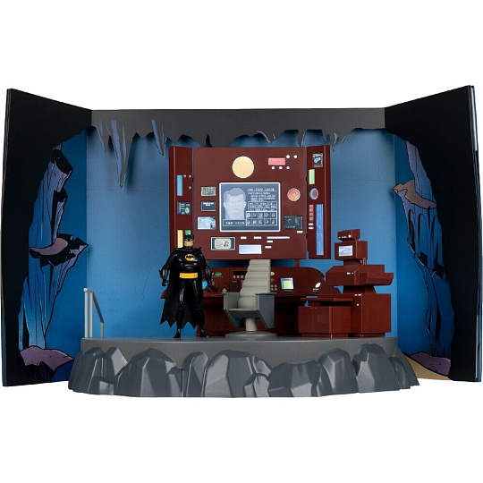 Akční set McFarlane DC Batman: The Animated Series The Batcave Playset (Gold Label - BTAS)