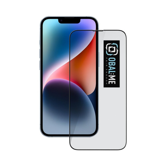 Obal:Me 5D tvrzené sklo Apple iPhone 13/13 Pro/14 černé