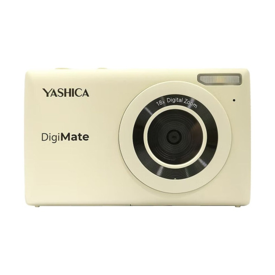 YASHICA DigiMate digitální fotoaparát krémový YASHICA DigiMate digitální fotoaparát krémový