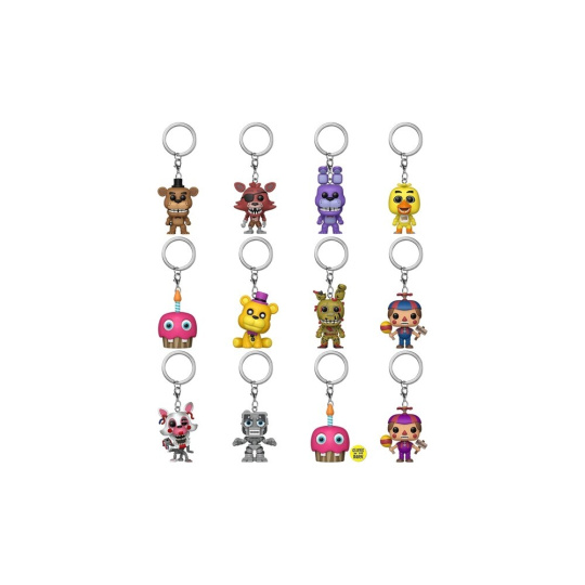 Funko POP! Keychain: Five Nights At Freddy's Classic (Mystery Pocket) - náhodný výběr Funko POP! Keychain: Five Nights At Freddy's Classic (Mystery Pocket) - náhodný výběr