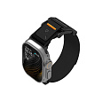 Aulumu A11 Mag Buckle Slim řemínek Apple Watch 49/46/45/44/42mm Black Buckle/Black Strap