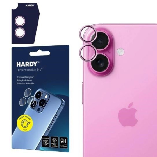 3mk HARDY Lens Protection Pro pro Apple iPhone 17 Light Purple 3mk HARDY Lens Protection Pro pro Apple iPhone 17 Light Purple