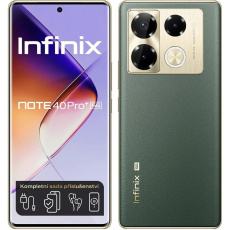 Infinix Note 40 PRO+ 5G 12GB/256GB zelený