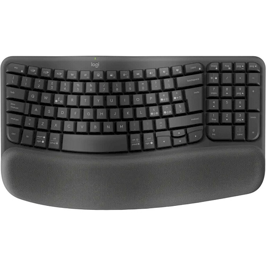 Logitech Wave Keys Wireless Ergonomická klávesnice (US INTL) Logitech Wave Keys Wireless Ergonomická klávesnice (US INTL)