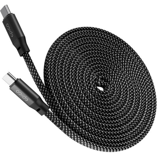 Epico UltraLink 240W 1,5m magnetický kabel USB-C na USB-C černý Epico UltraLink 240W 1,5m magnetický kabel USB-C na USB-C černý