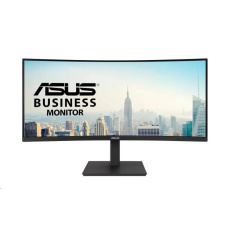 ASUS LCD 34" VA34VCPSR Docking Monitor, WQHD, 1500R Curvature, PD 96W, RJ45, USB hub, Low Blue Light, Flicker Free