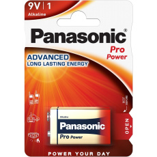 Panasonic Pro Power 9V alkalická baterie, 1 ks