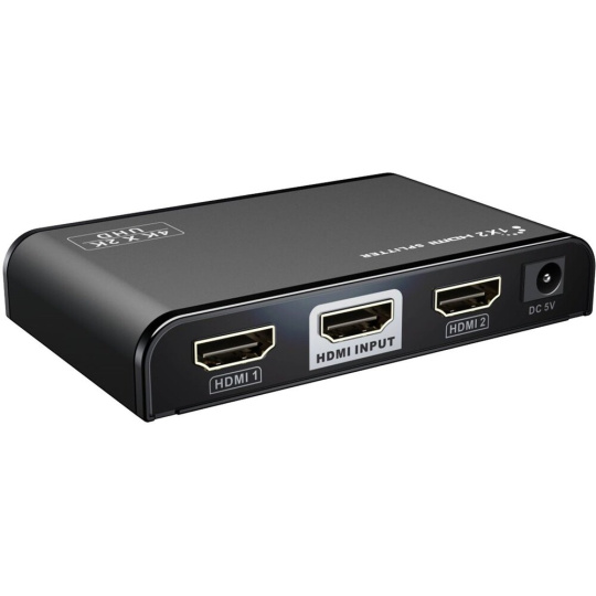 PremiumCord HDMI 2.0 splitter 1-2 porty 4K x 2K/60Hz Full HD 3D černý