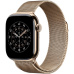 Apple Watch 41/40/38mm zlatý milánský tah