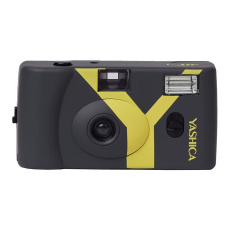 YASHICA MF-1 Snapshot Art Camera analogový fotoaparát šedý