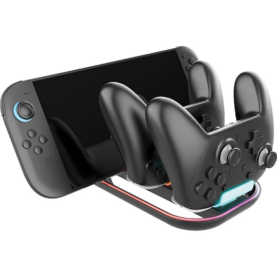 Nacon RGB nabíjecí stanice pro ovladač Pro Controller a konzoli Switch 2