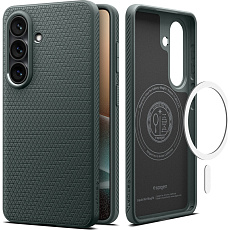 Spigen Liquid Air MagSafe kryt Samsung Galaxy S26+ zelený