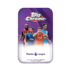 Fotbalové karty Topps Chrome Premier League 2026 Collector Tin
