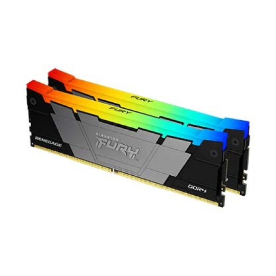 KINGSTON DIMM DDR4 32GB (Kit of 2) 3600MT/s CL16 1Gx8 FURY Renegade RGB