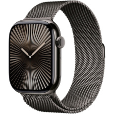 Apple Watch 49/46/45/44mm břidlicově šedý milánský tah S/M