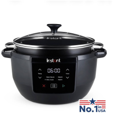 Instant Pot Superior Slow Cooker pomalý hrnec (7,1 L) černý